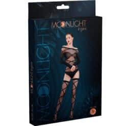 MOONLIGHT - MODELO 6 BODY & MEDIAS NEGRO TALLA ÚNICA