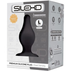 Alternative view of SILEXD - MODELO 2 PLUG ANAL SILICONA PREMIUM SILEXPAN PREMIUM TERMORREACTIVO TALLA L