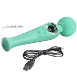 PRETTY LOVE - SKYLER VIBRADOR WAND VERDE - piKanteo | Despierta tu lado más piKante