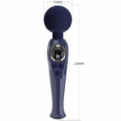 PRETTY LOVE - SKYLER VIBRADOR WAND AZUL - piKanteo | Despierta tu lado más piKante
