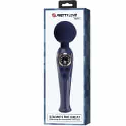 PRETTY LOVE - SKYLER VIBRADOR WAND AZUL - piKanteo | Despierta tu lado más piKante