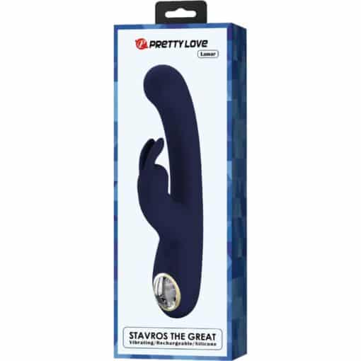 PRETTY LOVE - LAMAR VIBRADOR RABBIT & PUNTO G AZUL - Imagen 9