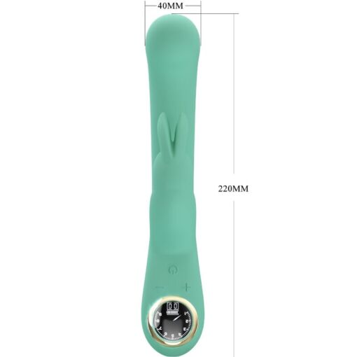 PRETTY LOVE - LAMAR VIBRADOR RABBIT & PUNTO G VERDE - Imagen 6