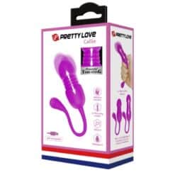PRETTY LOVE - CALLIE HUEVO VIBRADOR RECARGABLE MORADO - piKanteo | Despierta tu lado más piKante