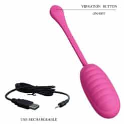 PRETTY LOVE - CATALINA HUEVO VIBRADOR RECARGABLE ROSA - piKanteo | Despierta tu lado más piKante