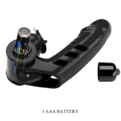 PRETTY LOVE - CORBIN FUNDA DEDO VIBRADOR NEGRO - piKanteo | Despierta tu lado más piKante