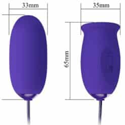 PRETTY LOVE - DAISY YOUTH ESTIMULADOR VIBRADOR RECARGABLE VIOLETA - piKanteo | Despierta tu lado más piKante