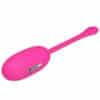 PRETTY LOVE - DOREEN HUEVO VIBRADOR RECARGABLE MAGENTA CONTROL REMOTO