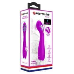 PRETTY LOVE - HECTOR VIBRADOR ELECTROSHOCK RECARGABLE & IMPERMEABLE MORADO - piKanteo | Despierta tu lado más piKante