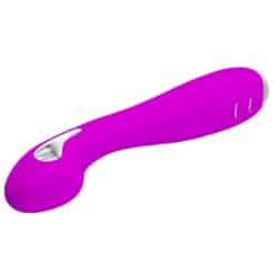 Alternative view of PRETTY LOVE - HECTOR VIBRADOR ELECTROSHOCK RECARGABLE & IMPERMEABLE MORADO