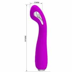 PRETTY LOVE - HECTOR VIBRADOR ELECTROSHOCK RECARGABLE & IMPERMEABLE MORADO - piKanteo | Despierta tu lado más piKante