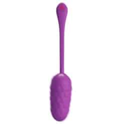 PRETTY LOVE - HUEVO VIBRADOR CON TEXTURA MARINA RECARGABLE MORADO - piKanteo | Despierta tu lado más piKante