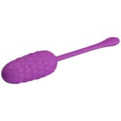 PRETTY LOVE - HUEVO VIBRADOR CON TEXTURA MARINA RECARGABLE MORADO - piKanteo | Despierta tu lado más piKante
