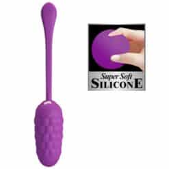PRETTY LOVE - HUEVO VIBRADOR CON TEXTURA MARINA RECARGABLE MORADO - piKanteo | Despierta tu lado más piKante