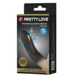 PRETTY LOVE - MARICO FUNDA DE DEDO ELECTRO-ESTUMILADOR NEGRO - piKanteo | Despierta tu lado más piKante