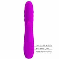 PRETTY LOVE - MELANIE VIBRADOR CONEJO RECARGABLE MORADO - piKanteo | Despierta tu lado más piKante