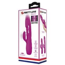 PRETTY LOVE - MELANIE VIBRADOR CONEJO RECARGABLE MORADO - piKanteo | Despierta tu lado más piKante