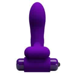 Alternative view of PRETTY LOVE - ORLANDO FUNDA DE DEDO VIBRADOR MORADO