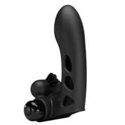 Alternative view of PRETTY LOVE - ORLANDO FUNDA DE DEDO VIBRADOR NEGRO