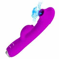 Alternative view of PRETTY LOVE - REGINA VIBRADOR-ONDAS ESTIMULADORAS RECARGABLE MORADO