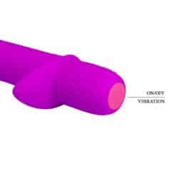 PRETTY LOVE - TROY VIBRADOR RECARGABLE MORADO - piKanteo | Despierta tu lado más piKante