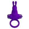 PRETTY LOVE - ANILLO VIBRADOR I CONEJO PARA PENE MORADO - piKanteo | Despierta tu lado más piKante