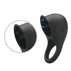 PRETTY LOVE - ANILLO VIBRADOR PARA PENE CON LENGUA NEGRO - piKanteo | Despierta tu lado más piKante