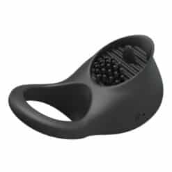 PRETTY LOVE - ANILLO VIBRADOR PARA PENE CON LENGUA NEGRO - piKanteo | Despierta tu lado más piKante