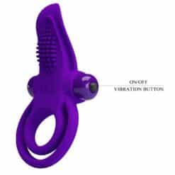 PRETTY LOVE - ANILLO VIBRADOR PARA PENE MORADO - piKanteo | Despierta tu lado más piKante