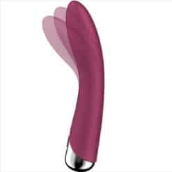 SATISFYER - SPINNING VIBE 1 VIBRADOR ROTADOR G-SPOT RED - piKanteo | Despierta tu lado más piKante
