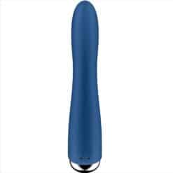SATISFYER - SPINNING VIBE 1 VIBRADOR ROTADOR G-SPOT AZUL - piKanteo | Despierta tu lado más piKante
