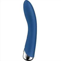 SATISFYER - SPINNING VIBE 1 VIBRADOR ROTADOR G-SPOT AZUL - piKanteo | Despierta tu lado más piKante