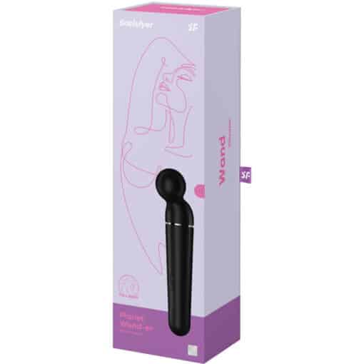 SATISFYER - PLANET WAND-ER MASAJEADOR VIBRADOR NEGRO - Imagen 6