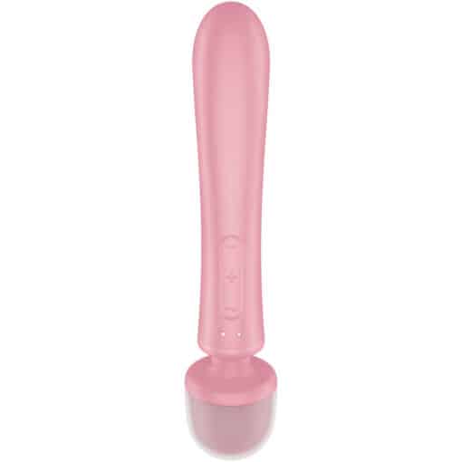 SATISFYER - TRIPLE LOVER MASAJEADOR VIBRADOR RABBIT ROSA - Imagen 5