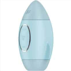 SATISFYER - MISSION CONTROL AZUL VIBRADOR PEQUEÑO DE DOBLE IMPULSO - piKanteo | Despierta tu lado más piKante