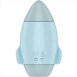 SATISFYER - MISSION CONTROL AZUL VIBRADOR PEQUEÑO DE DOBLE IMPULSO - piKanteo | Despierta tu lado más piKante