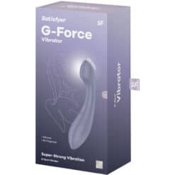 SATISFYER - G-FORCE ESTIMULADOR VIBRADOR PUNTO G MORADO - piKanteo | Despierta tu lado más piKante
