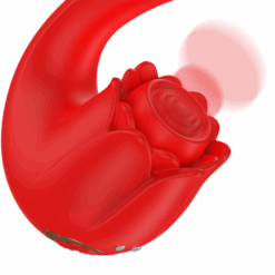 MIA - SELENA ESTIMULADOR VIBRATING + TAPPING ROJO - piKanteo | Despierta tu lado más piKante