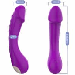 ARMONY - DILDO VIBRADOR PUNTO G SILICONA VIOLETA - piKanteo | Despierta tu lado más piKante