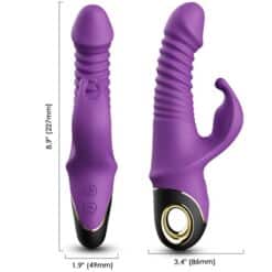 ARMONY - ZING DILDO VIBRADOR RABBIT VIOLETA - piKanteo | Despierta tu lado más piKante