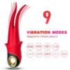 ARMONY - SHADOW VIBRADOR PINZA ROJO - piKanteo | Despierta tu lado más piKante