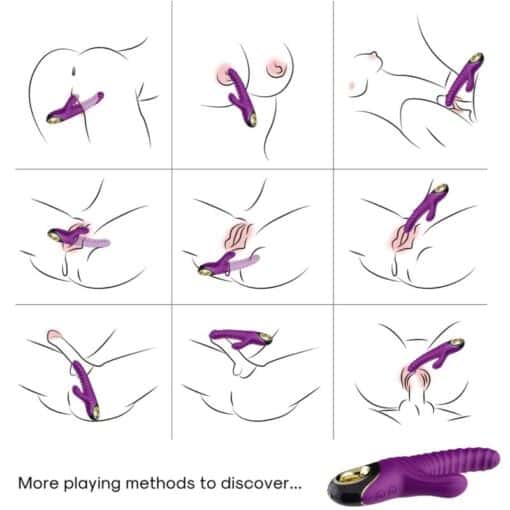 ARMONY - ETERNITY VIBRADOR SILICONA VIOLETA - Imagen 2