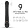 ARMONY - VIBRADOR CABEZA PLANA SILICONA NEGRO - piKanteo | Despierta tu lado más piKante
