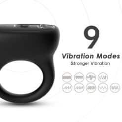 ARMONY - ANILLO VIBRADOR NEGRO - piKanteo | Despierta tu lado más piKante
