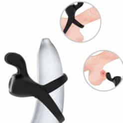 Alternative view of ARMONY - ANILLO VIBRADOR RABBIT NEGRO