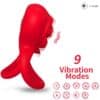 ARMONY - ANILLO VIBRADOR CORAZÓN ROJO - piKanteo | Despierta tu lado más piKante