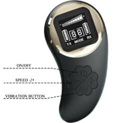 PRETTY LOVE - NATHAN VIBRADOR DOBLE PLACER CONTROL REMOTO - piKanteo | Despierta tu lado más piKante