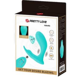 PRETTY LOVE - IDABELLE VIBRATION & PULSATION CONTROL REMOTO AZUL - piKanteo | Despierta tu lado más piKante