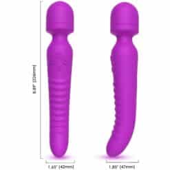 Alternative view of ARMONY - MISSION MASAJEADOR & VIBRADOR EFECTO CALOR VIOLETA