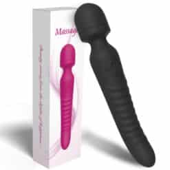 ARMONY - MISSION MASAJEADOR & VIBRADOR EFECTO CALOR NEGRO - piKanteo | Despierta tu lado más piKante
